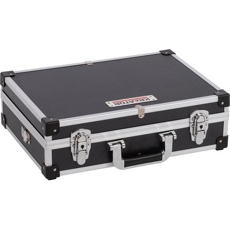 Kreator KRT640101B Aluminiumgehäuse – 420x300x125 mm (Schwarz)