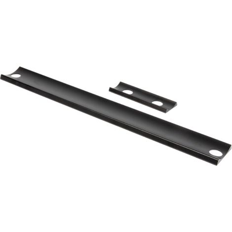 Plaque d'adaptation sur tube rond pour ferme portail Lion - LOCINOX -