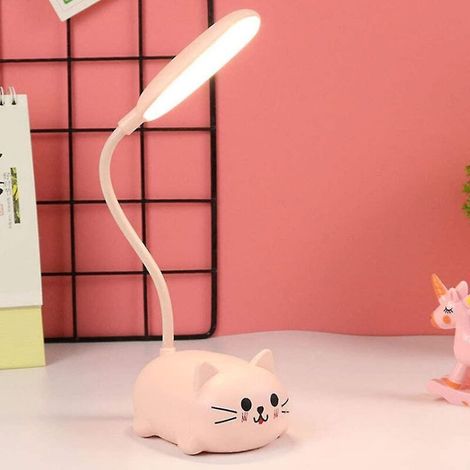 Kinderlampe, LED-Schreibtischlampe für Kinder, kabellose Lernlampe mit Augenschutz für Schüler, wiederaufladbare USB-Spielzeuglampe, Geschenk für Studentenwohnheim oder kleines Büro (1/5)