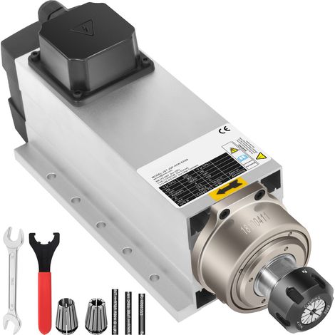 Mophorn 4KW 2220V Luftgekühlter Spindelmotor ER25, CNC-Fräs- und Graviermotor, Luftkühlung, hohe Leistung, für CNC-Maschinen