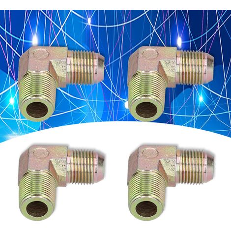 Coude en acier 3/83/8 chanfreiné, plaqué couleur, silencieux, sans huile, pour compresseur d'air 1100W/1500W, accessoires pour pompe à air. (1/5)
