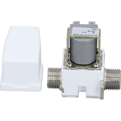 Elektrisches Wassereinlass-Magnetventil mit 1/2-Zoll-Gewindeanschluss, Kupfer, 12 V DC