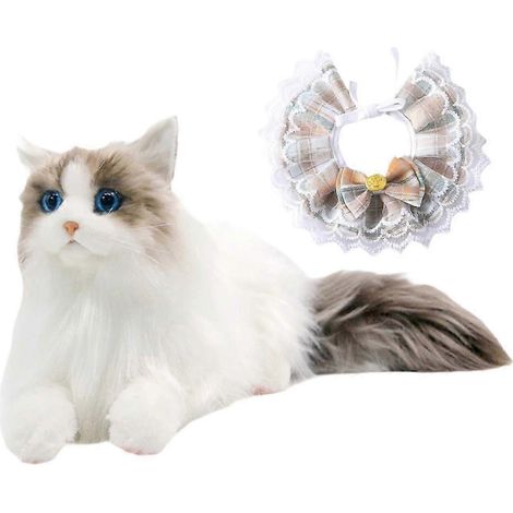 Realistic Ragdoll Cat Stuffed Animal Cat Doll for Cat Lovers Kids Girls Cat (1/5)