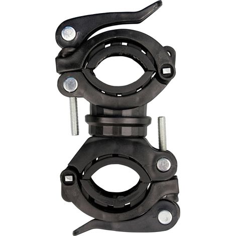 XCell 149884 Support Luminaires d'un diamètre de tige de 18 à 38 mm noir Y366713