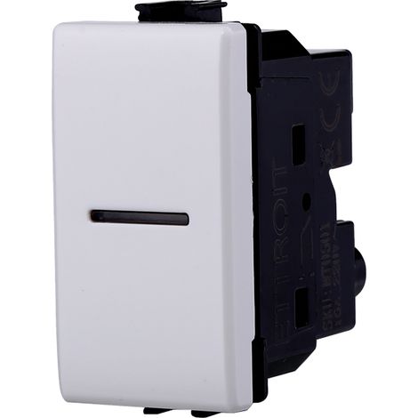 ETTROIT PULSANTE 1P ASSIALE compatibile matix bticino MT0601