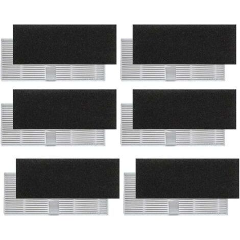 Filtres Hepa de Rechange pour Aspirateur Robot Proscenic 850T Lot de 12
