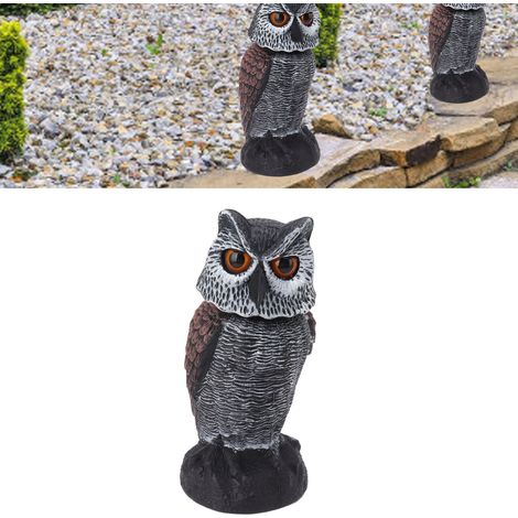 Plastikeule mit geneigtem Kopf, Gartendekoration, Vogelabwehr, Außendekoration, künstliche Jagdeule aus Plastik. (1/5)