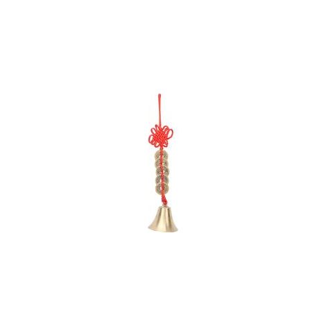 Clochette en laiton décorative suspendue, carillon éolien unique et raffiné pour la maison, le jardin ou la voiture. Cadeau idéal. (1/5)