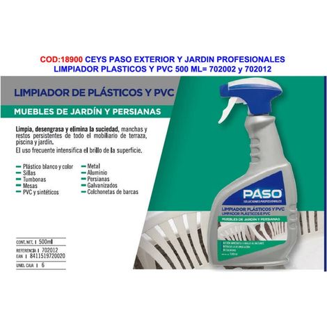 NETTOYANT PLASTIQUE ET PVC CEYS EXTREME ÉTAPES ET JARDINS 500ML