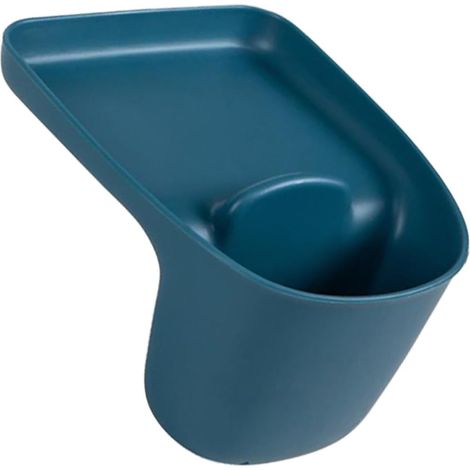 Panier de Rangement pour Évier Cuisine avec Ventouse Support Égouttoir pour Éponges Chiffons et Baguettes Panier Drainage Multifonction pour Salle de Bain et Cuisine Bleu Profond (1/5)