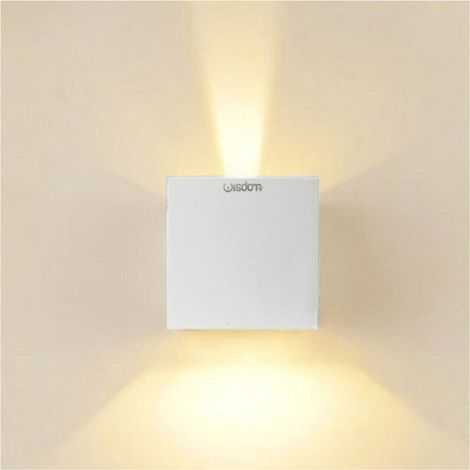 10W 1300lm Würfelförmige LED-Wandleuchte, nach oben und unten verstellbare Beleuchtung, IP65