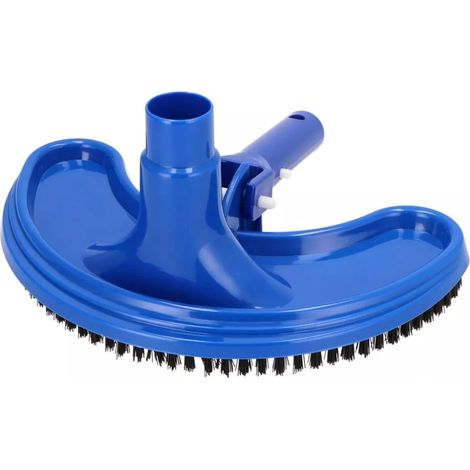 Half moon shaped manual cleaner requires connection to a hose. Designed for above ground pools and spas (1/5)