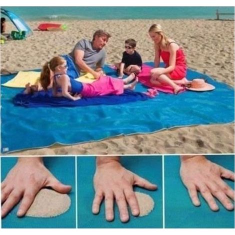 Strandtuch - LEMONBEST - 150 x 200 cm - Wasserdicht - Sandabweisend - Leicht zu reinigen (1/5)