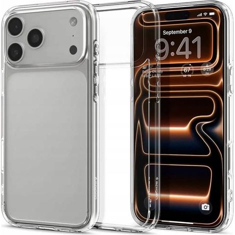 Spigen Ultra Hybrid Hülle für iPhone 17 Pro Max - Transparent (1/3)