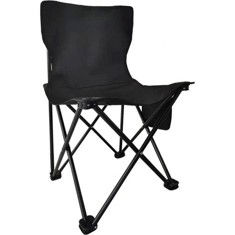 Chaise de camping pliable et portable. capacité de charge de 300 kg. avec sac de rangement. chaise pliante. adaptée au jardin. au camping. aux voyages (1/4)