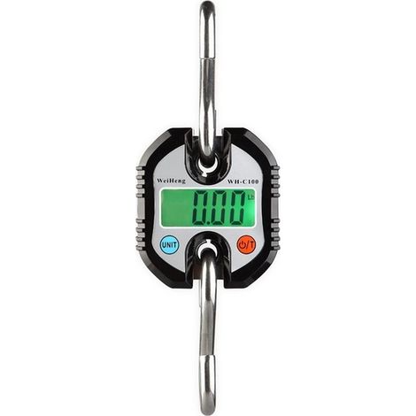 Balance suspendue MDUG Mini 150 kg 50 g, balance numérique portable (noire) (1/5)