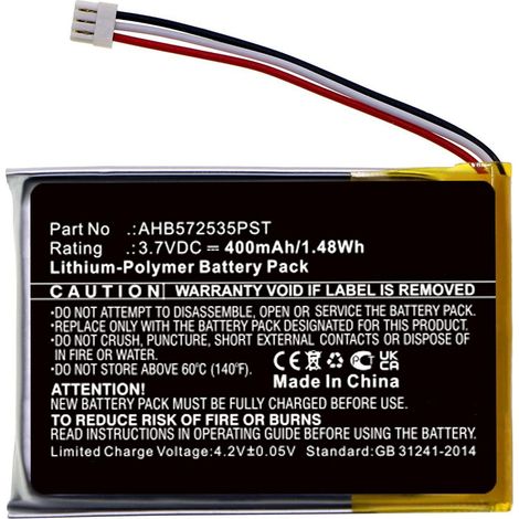 Batteria per cuffie wireless CoreParts, mbxwhs-BA185