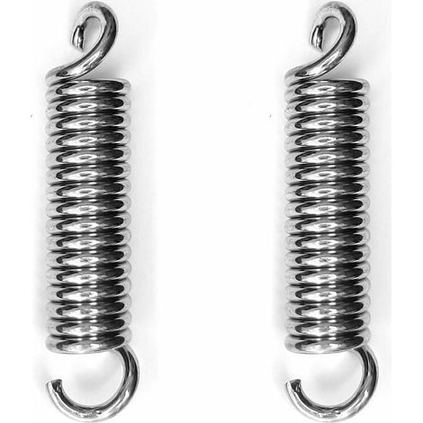 2x Ressort de traction de rappel en acier à double crochet béquille scooter moto cyclomoteur FS1 Yam neon, 3x16x78mm