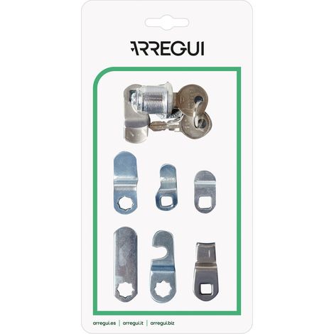 Cerradura cer1004 para buzones arregui de exterior, conjunto 10 piezas (1/3)
