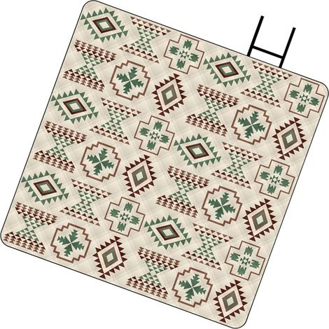 Couvertures de plage d'extérieur, couverture de pique-nique pliable, tapis de patio imperméable (1/5)