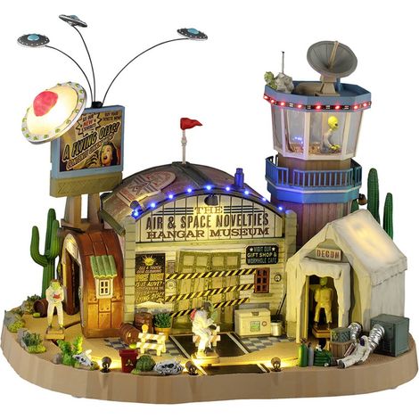 Lemax LEMAX - The Air Space Novelties Hangar Museum Cod. 55301 (1/2)