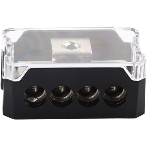 DEESSE SHOP-Yctze pour 12v plus verteilerblock Bloc de distribution d'énergie, distribution d'alimentation for Remplacement pour Audio de voiture répartiteur de bloc 1  0GA sur 4  4GA. (1/5)
