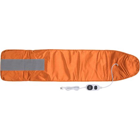 Ceinture chauffante infrarouge lointain pour minceur abdominale, brûle-graisse avec vibrations, 220V orange. (1/5)