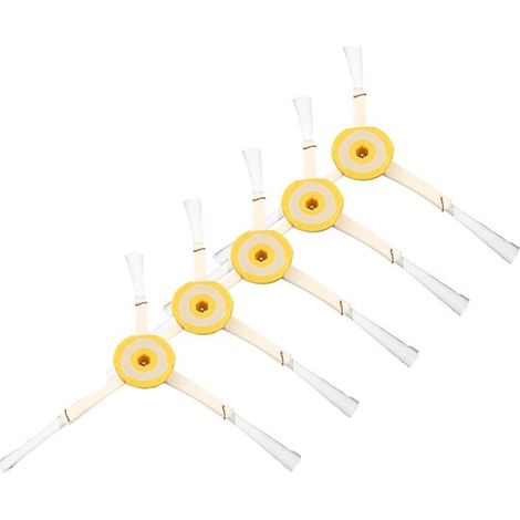 Set di 5 spazzole laterali, compatibile con le spazzole e le spazzatrici iRobot Roomba 800, 850, 860, 870, 880 e 890. (1/5)