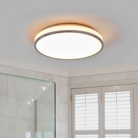 LED Ceiling Light 'Lyss' made of Glass for Bathroom (1/5)