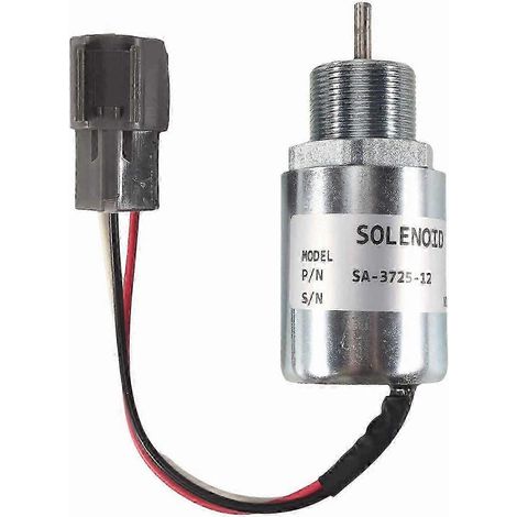 SA-3725-12 30A87-00040 Kraftstoffabsperrventil für Toro 223D 12V Gleichstrommotoren der Baureihen L2E, L3E, S3L, S4L und EC15 (1/4)