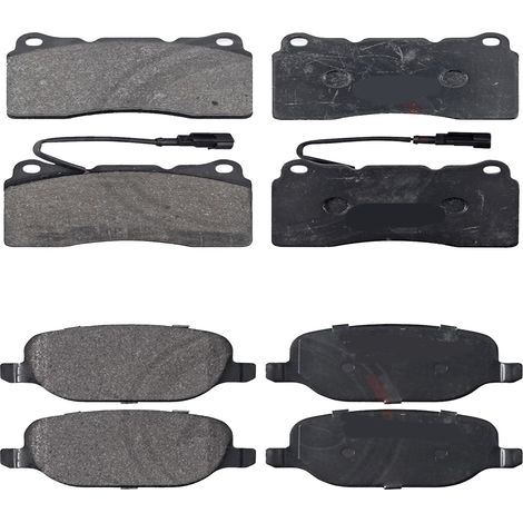 KIT PASTIGLIE FRENO ANTERIORI E POSTERIORI compatibile con Alfa Romeo BRERA / PASTIGLIE FRENANTI AUTO OEM FDB1794FDB1663,FDB1796FDB1795 / SOSTITUZIONE DIRETTA / BASSA POLVERE / SILENZIOSO