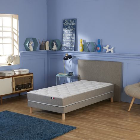 Matelas 100% mousse polyuréthane ALTO : soutien ferme 90 x 190 (1/5)