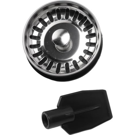 Filtre d'évier, inox, ABS, plastique, pour broyeur de déchets (1/5)