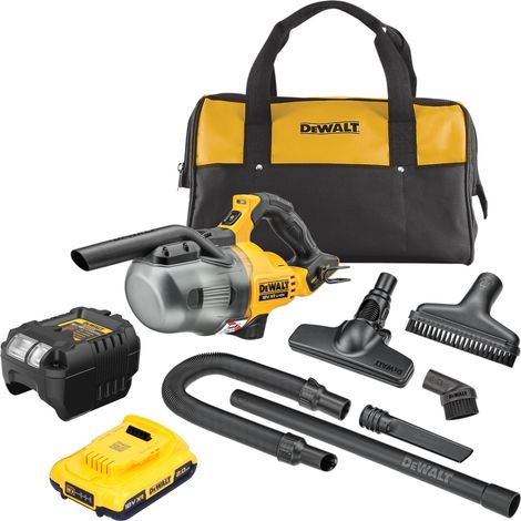 DeWalt DCV 501 LD1 aspirador de varilla sin cable 18 V 0,7 l polvo clase L + 1x batería recargable 2,0 Ah + cargador