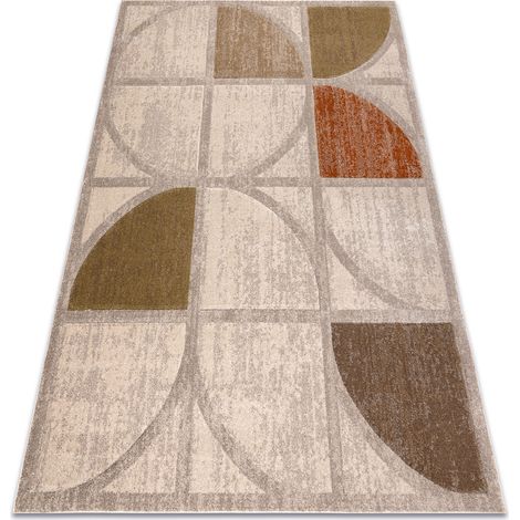 Teppich ARCANA 1550 creme / grün, geometrisch, modern beige 120x170 cm (1/5)
