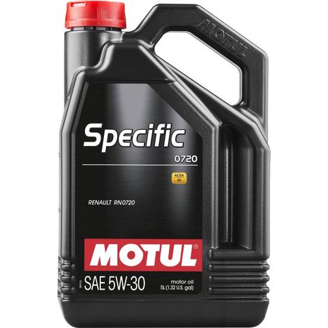 Aceite Motul 5W30 5L específico RN0720 C4/ 226.51/ 9.55535-S4