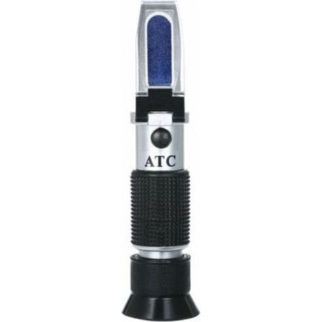 [JAMAIS UTILISÉ]Refractometre De Salinite Densimetres D'Eau De Mer Portables Testeur De Salinite Optique Refractometre Atc Portable, Double Echelle: 0-100‰ & 1.000-1.070 Densite, Testeur D'Eau Salee P