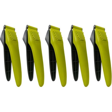 Prensa de ajos - Molinillo ergonómico para triturar y pelar ajos fácilmente, perfecto para uso doméstico y profesional. (1/4)