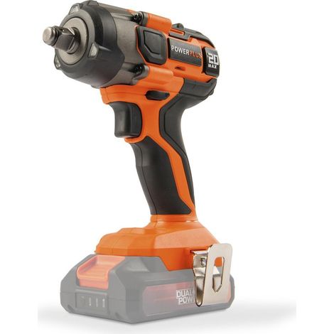 Powerplus Dual Power Clé à Chocs sans Fil POWDP20150 - Clé à Chocs sur Batterie de 1/2" et 20 V, 4350 tr/min. et 220 Nm, sans Batterie ni Chargeur (1/5)