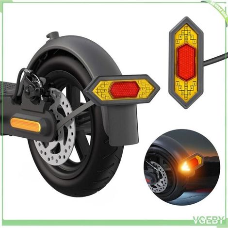 Fafeicy Clignotant pour scooter électrique Kit de Feux de Signalisation pour Scooter électrique, Lampe jeux trampoline Multicolore (1/5)