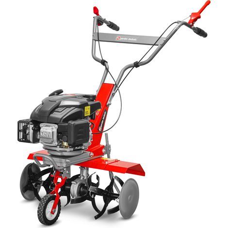 Elem Garden Technic – Motobineuse thermique 139CC – 6 fraises – Largeur de travail 59 cm – Moteur 4 temps OHV – Profondeur de travail 26 cm