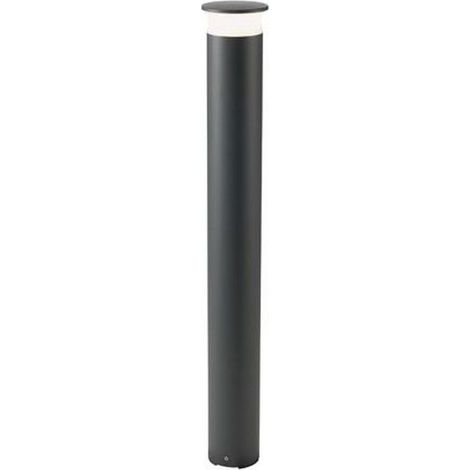 Palo Da Esterno Moderno H80Cm Kep Alluminio E Termoplastica Grigio Led 9W 4000K (1/5)