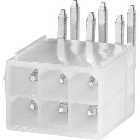 TE Connectivity Barrette mâle (standard) série VAL-U-LOK Nbr total de pôles 18 Pas: 4.20 mm 1-158604 (1/5)