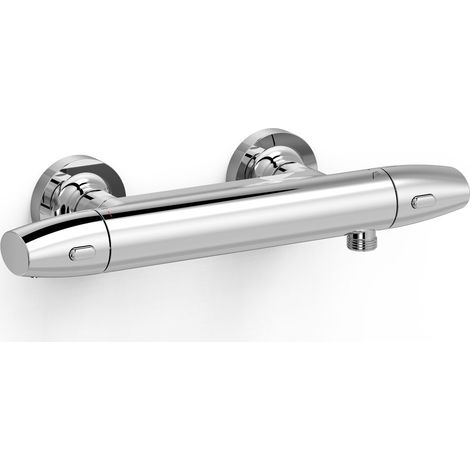 Robinet thermostatique mural Over-wall pour doucheSans accessoires Chrome - TRES 19016403 (1/2)