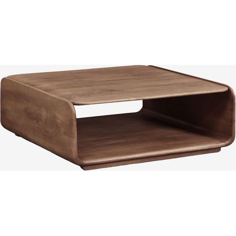 Table basse carrée en bois Tinsley SKLUM  110 x 110 cm