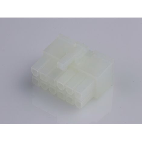 Molex Buchsengehäuse-Kabel  Polzahl Gesamt 12 Rastermaß: 4.2 mm 39012120 1 St. Bag