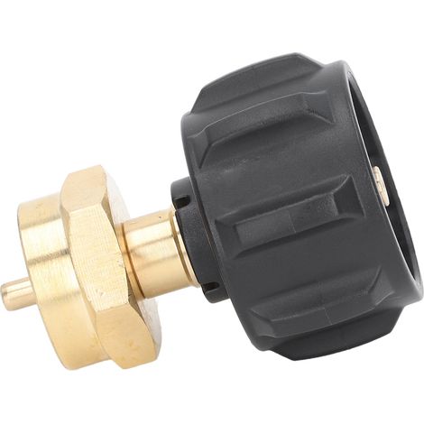 Adaptateur de remplissage QCC1, vanne de régulation, coupleur de réservoir en laiton pour bouteille de gaz propane de 1 lb (1/5)