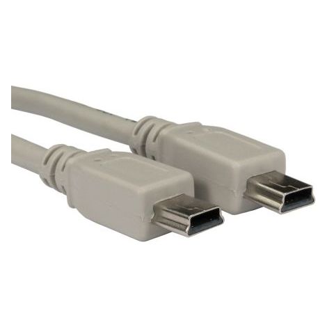 Câble USB RS PRO, Mini A vers Mini A, 1m ( Prix pour Paquet de 5 )