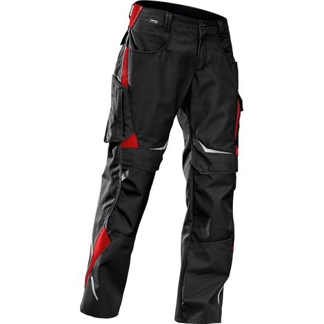 Kübler Hose PULSSCHLAG HIGH 2324 schwarz/mittelrot Gr. 114 (1/2)