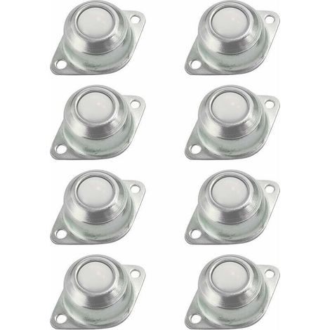 8 pcs Ball Transfer Castors Roller Castors Transfer Castors Ball Transfer Castors Nylon and Stainless Steel Ball Rollers for Furniture Armchairs Ro (1/5)